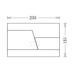 Abacus Zone Flush Plate