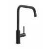 Abode Althia Single Lever Mono Kitchen Mixer - Matt Black