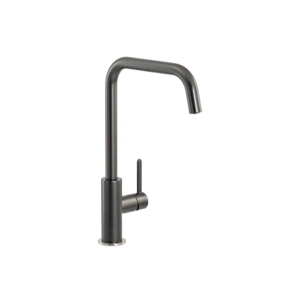 Abode Althia Single Lever Mono Kitchen Mixer - Graphite