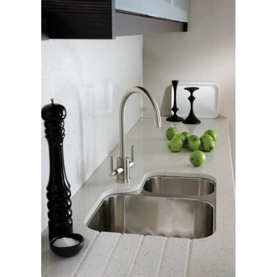 Abode Atlas Aquifier Filtered Water Mono Kitchen Mixer - Brushed Nickel