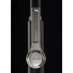 Abode Hex Industrial Single Lever Mono Pull Out Kitchen Mixer Tap - Matt Black