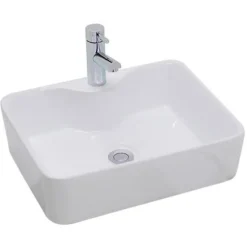 Alana 485mm Rectangular Countertop Basin