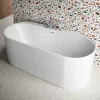 Alice Freestanding Bath with Integrated Tap Ledge - 1700 x 750mm