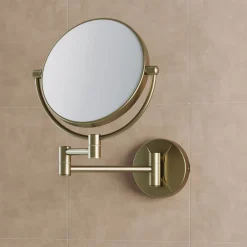 Alina Round Cosmetic Magnifying Wall Mirror - 200mm