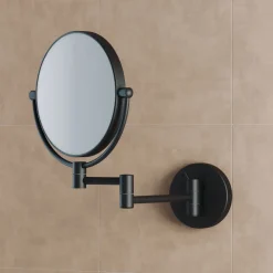 Alina Round Cosmetic Magnifying Wall Mirror - 200mm