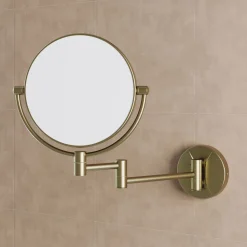 Alina Round Cosmetic Magnifying Wall Mirror - 200mm