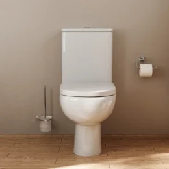 Anderson Rimless Back To Wall Close Coupled Toilet & Soft Close Seat