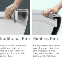 Anderson Rimless Close-Coupled Toilet & Soft Close Seat
