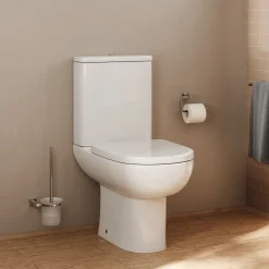 Anderson Rimless Close-Coupled Toilet & Soft Close Seat