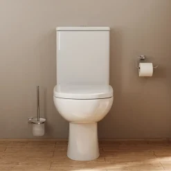 Anderson Rimless Close-Coupled Toilet & Soft Close Seat