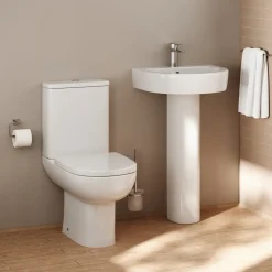 Anderson Rimless Toilet & Basin Bathroom Suite
