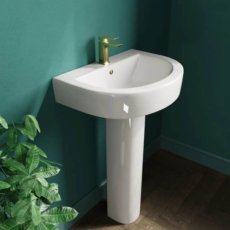 Anderson Rimless Toilet & Basin Bathroom Suite