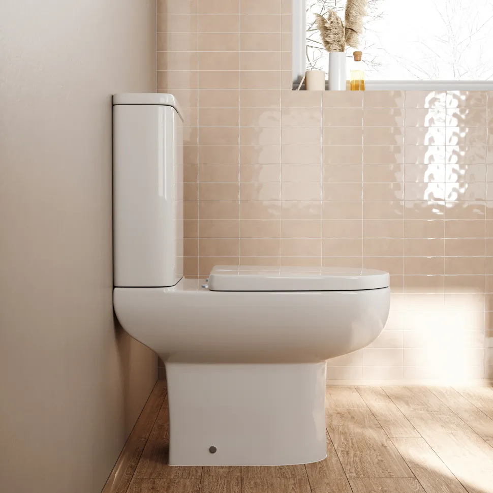 Anderson Rimless Toilet & Basin Bathroom Suite