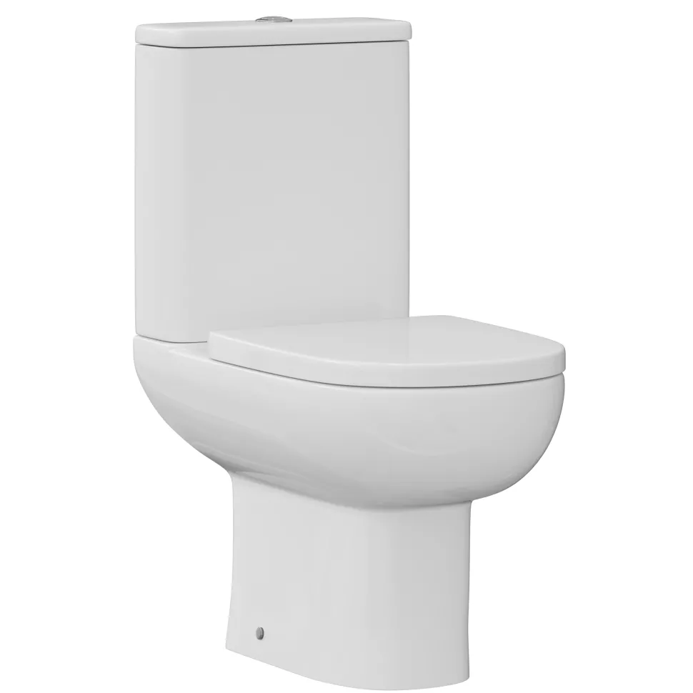 Anderson Rimless Toilet & Basin Bathroom Suite
