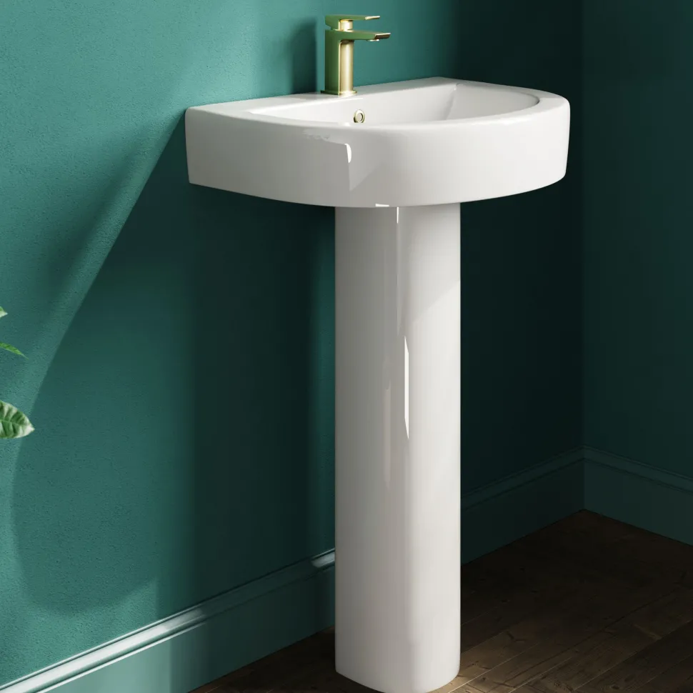 Anderson Rimless Toilet & Basin Bathroom Suite