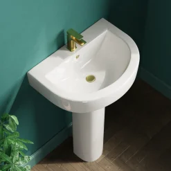Anderson Rimless Toilet & Basin Bathroom Suite