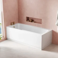 Armourcast Reinforced Keyhole Shower Bath