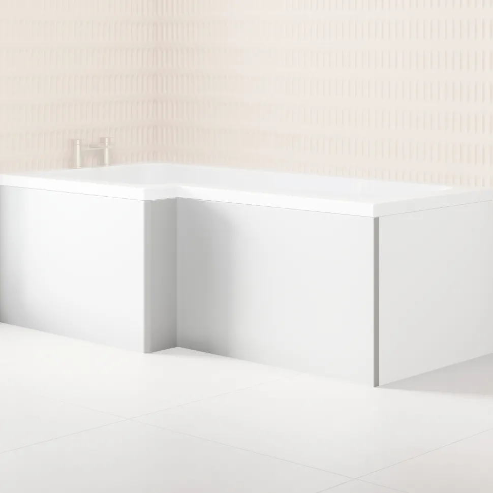 Armourcast Reinforced 1700mm L-Shaped Bath Panel