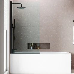 Armourcast Reinforced Single Ended Shower Bath & Shower Screen