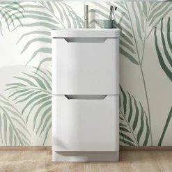 Ava 500mm Floorstanding Vanity Unit & Basin