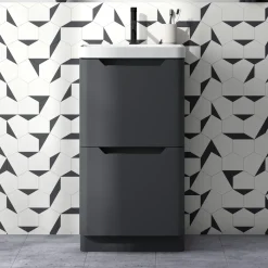 Ava 500mm Floorstanding Vanity Unit & Basin