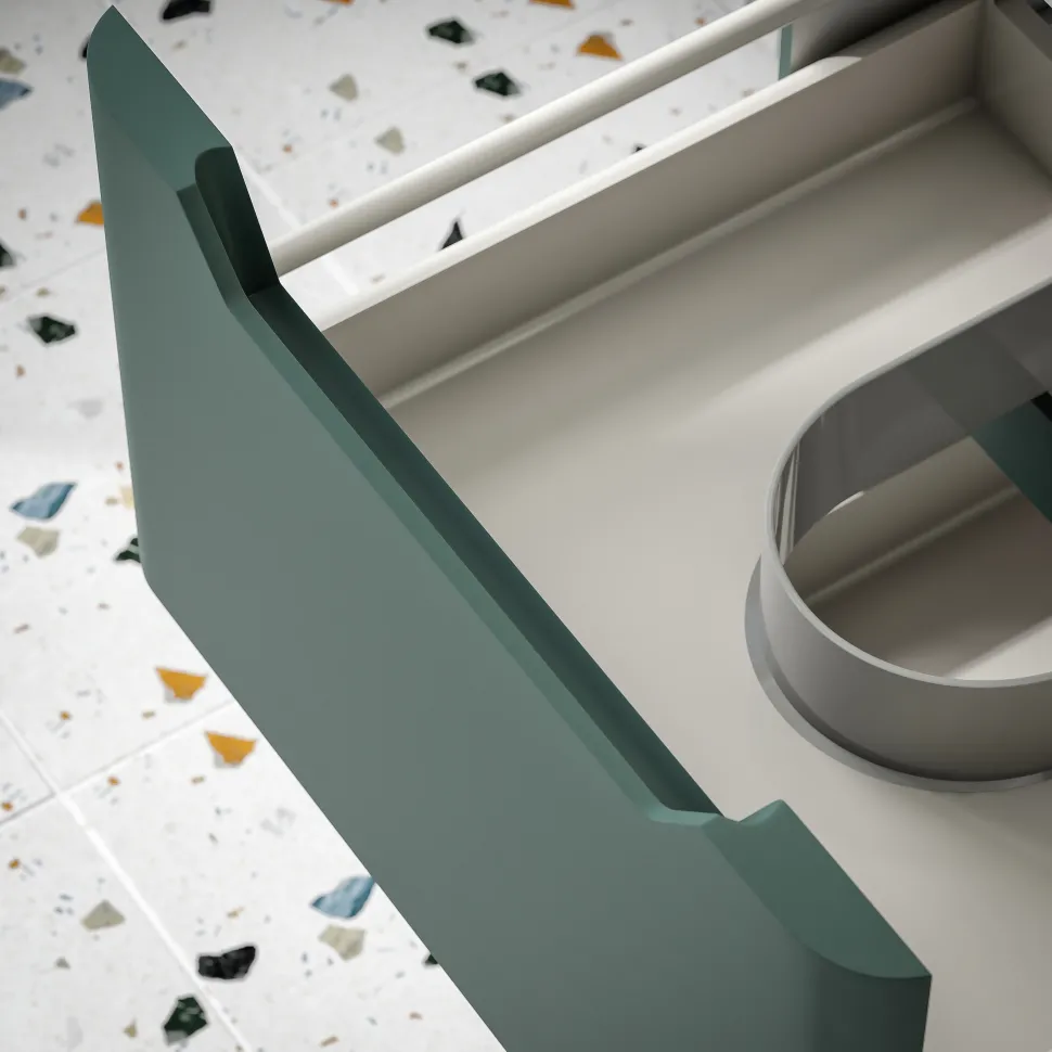 Ava 500mm Floorstanding Vanity Unit & Basin
