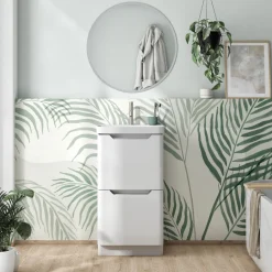 Ava 500mm Floorstanding Vanity Unit & Basin