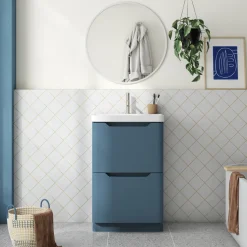 Ava 600mm Floorstanding Vanity Unit & Basin