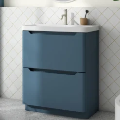 Ava 800mm Floorstanding Vanity Unit & Basin