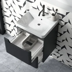 Ava 500mm Wall Hung Vanity Unit & Basin