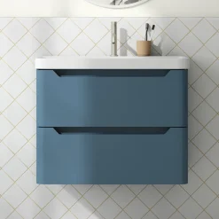 Ava 800mm Wall Hung Vanity Unit & Basin