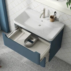 Ava 800mm Wall Hung Vanity Unit & Basin