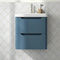 Ava 600mm Wall Hung Vanity Unit & Basin