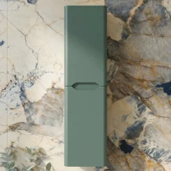 Ava 1400mm Wall Mounted Tall Storage Cabinet