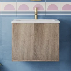 Billy 600mm Wall Hung Vanity Unit & Basin
