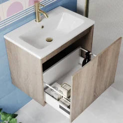 Billy 600mm Wall Hung Vanity Unit & Basin