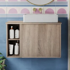 Billy 800mm Wall Hung Vanity Unit & Countertop