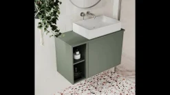 Billy 800mm Wall Hung Vanity Unit & Countertop