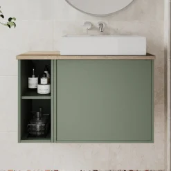 Billy 800mm Wall Hung Vanity Unit & Countertop
