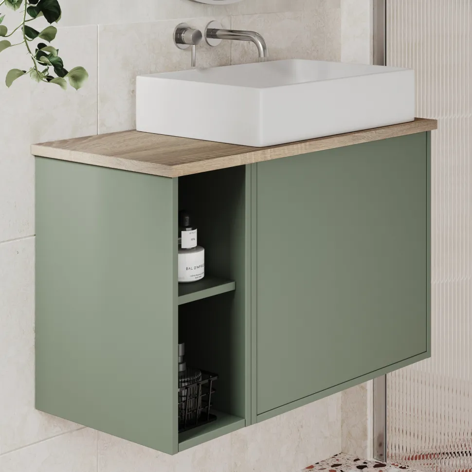 Billy 800mm Wall Hung Vanity Unit & Countertop