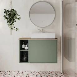 Billy 800mm Wall Hung Vanity Unit & Countertop