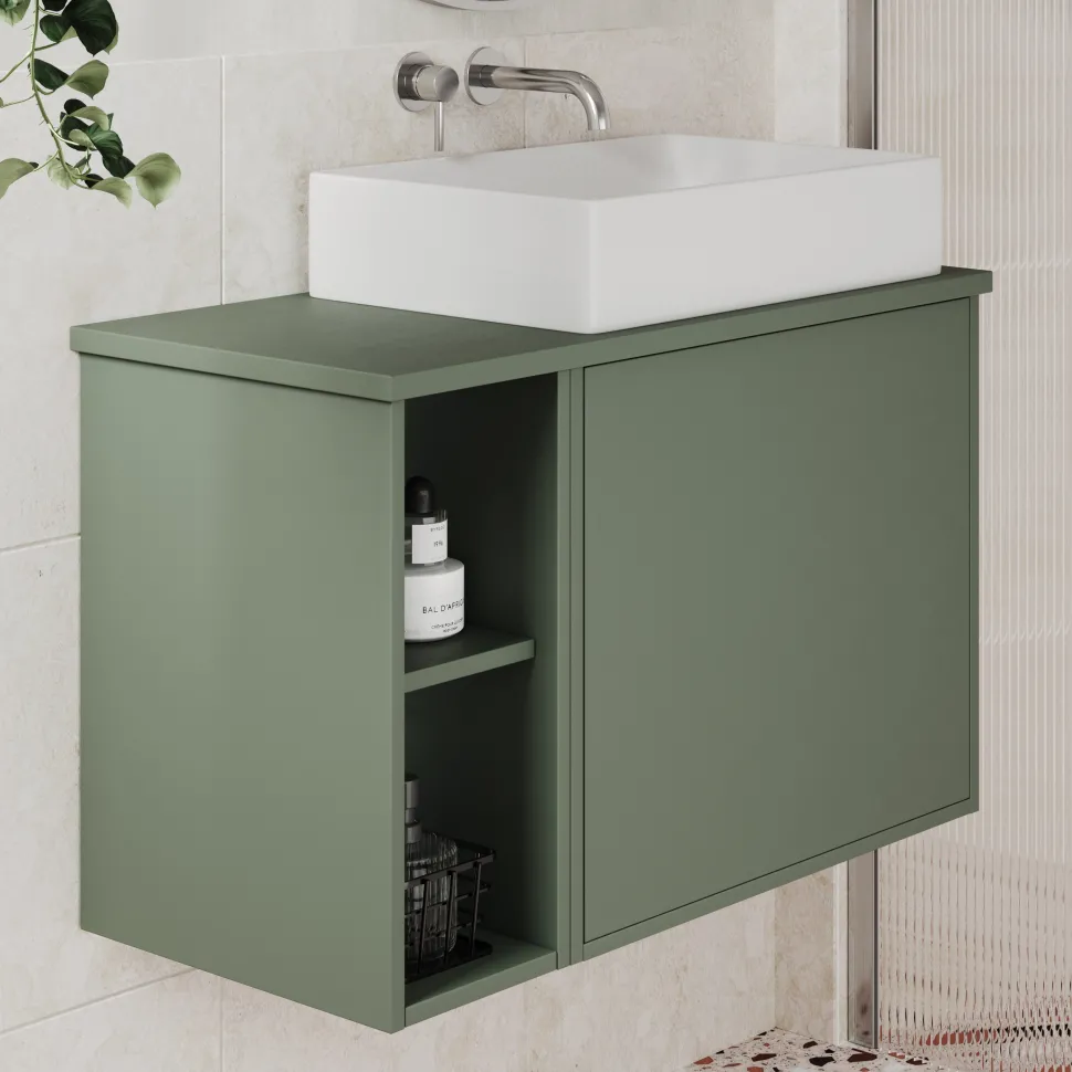 Billy 800mm Wall Hung Vanity Unit & Countertop