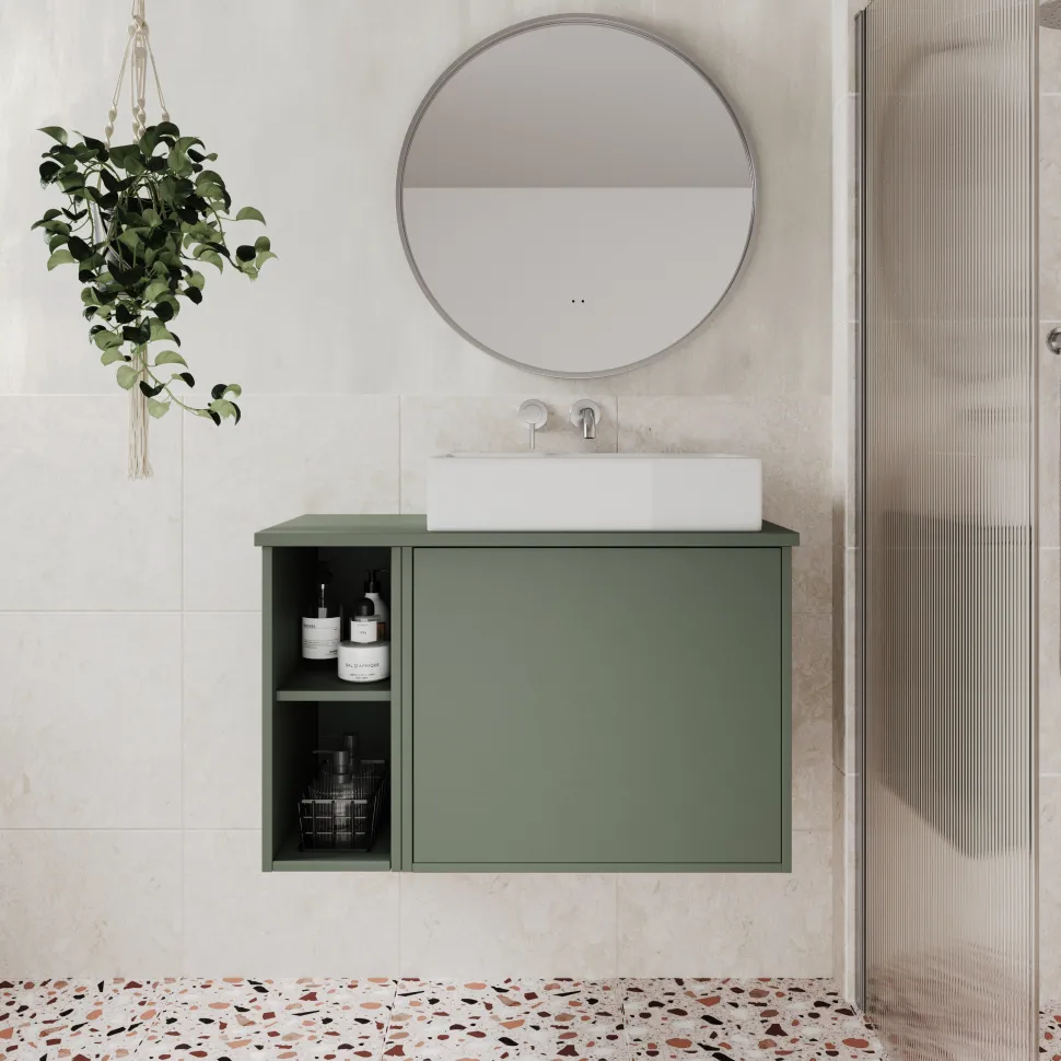Billy 800mm Wall Hung Vanity Unit & Countertop