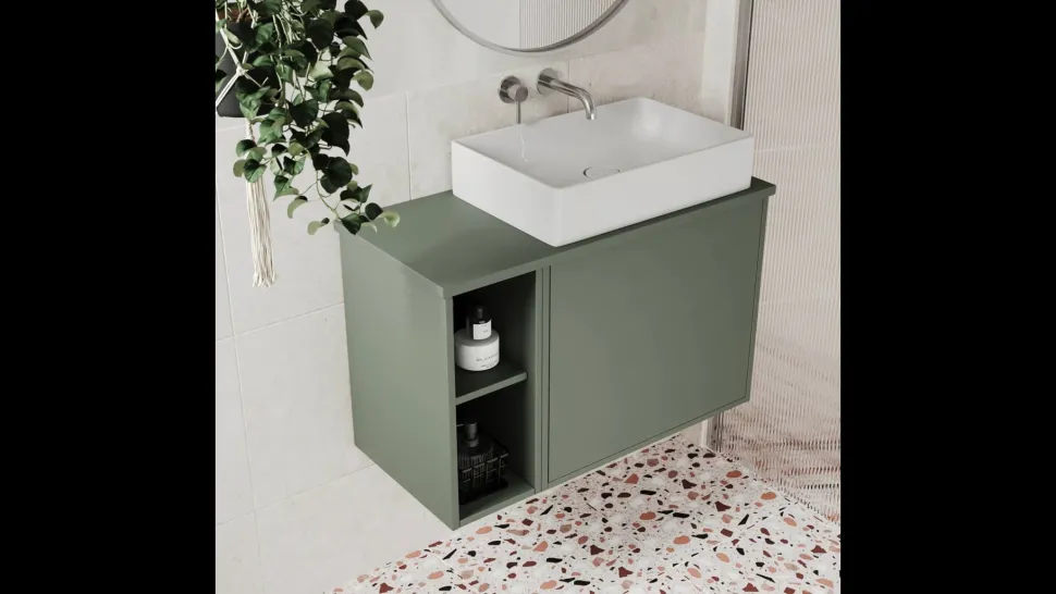 Billy 800mm Wall Hung Vanity Unit & Countertop