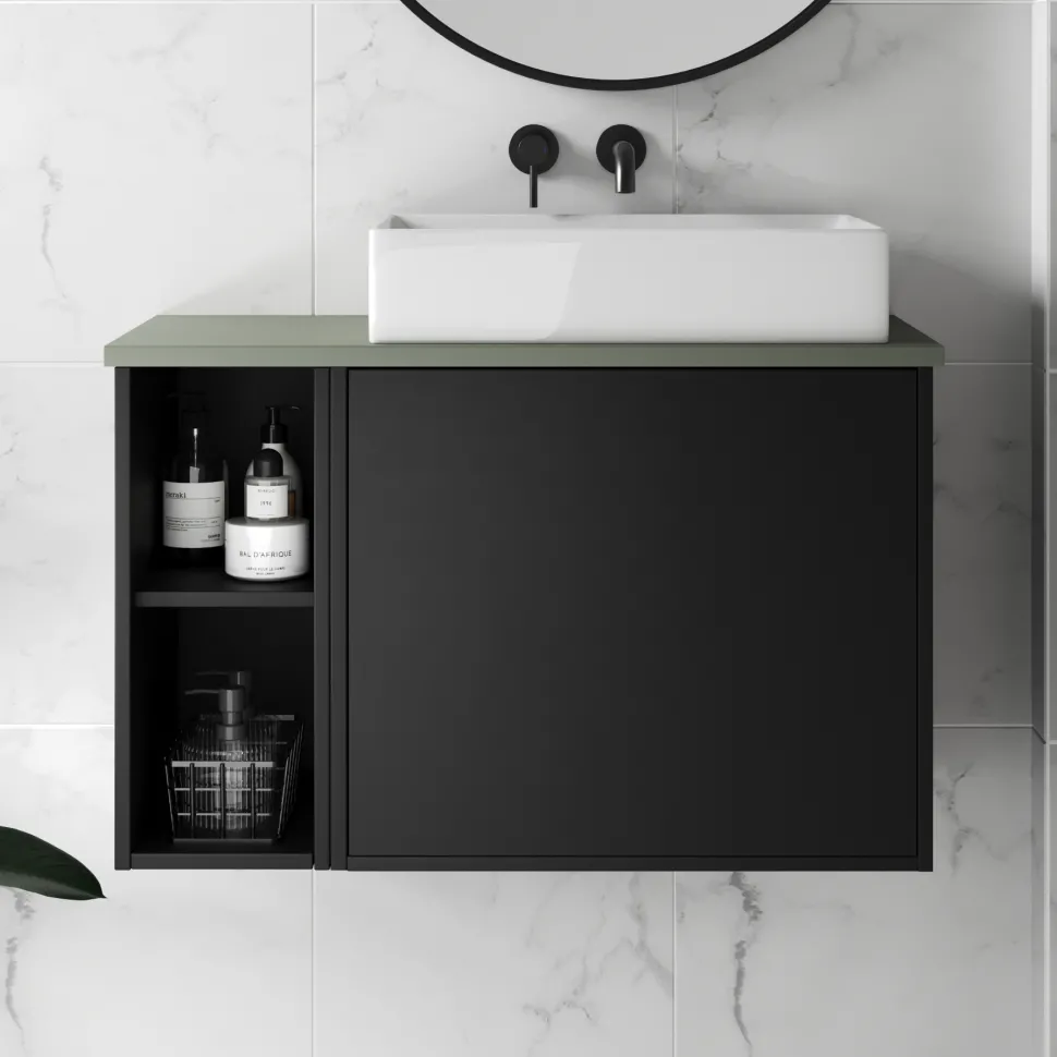 Billy 800mm Wall Hung Vanity Unit & Countertop