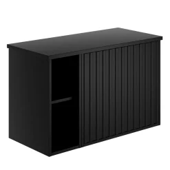 Billy 800mm Wall Hung Vanity Unit with Fluted Drawer Front & Countertop
