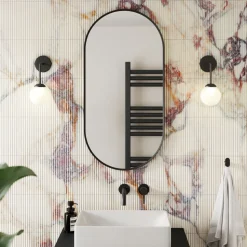 Billy Oval Framed Mirror - 500 x 1000mm