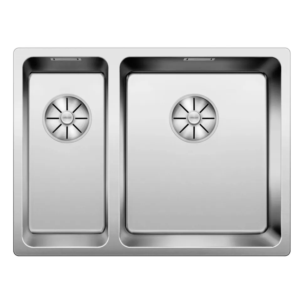 Blanco Andano 1.5 Bowl Undermount Satin Polish Stainless Steel Kitchen Sink & Waste - 585 x 440mm