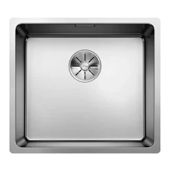 Blanco Andano 1 Bowl Undermount Satin Polish Stainless Steel Kitchen Sink & Waste - 440 x 440mm