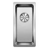Blanco Andano 0.5 Bowl Undermount Satin Polish Stainless Steel Kitchen Sink & Waste - 220 x 440mm